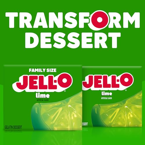 Jell-O Lime Gelatin Dessert Mix (6 oz Box)