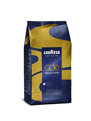 Lavazza Gold Selection Whole Bean Coffee Blend, Medium Espresso Roast, 2.2 Pound Bag ,Authentic Italian, Blended and roasted in Italy,Well balanced, medium roast with notes of honey and almond