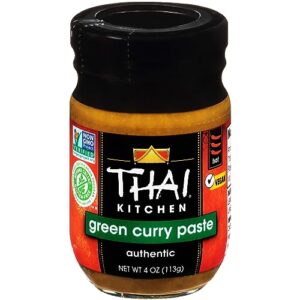 thai kitchen gluten free green curry paste, 4 oz