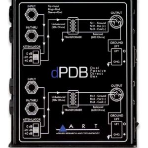 ART dPDB 2-channel Passive Direct Box