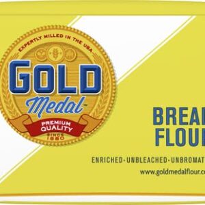 Gold Medal Premium Quality Unbleached Bread Flour, 5 lb