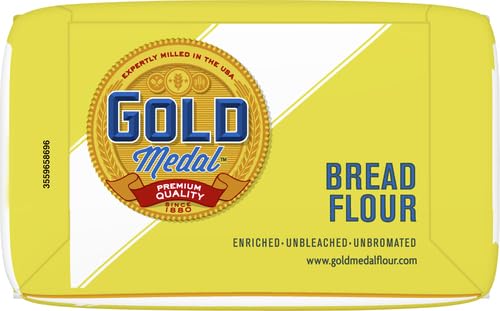 Gold Medal Premium Quality Unbleached Bread Flour, 5 lb