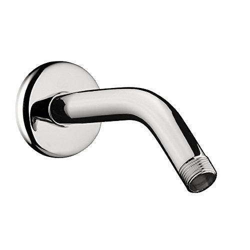 hansgrohe Installation 6-inch Modern Showerarm in Chrome, for Wall Mount Showerhead, 27411003
