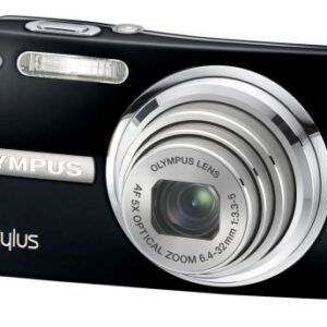 OM SYSTEM OLYMPUS Stylus 820 8MP Digital Camera with 5x Optical Zoom (Black)