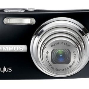 OM SYSTEM OLYMPUS Stylus 820 8MP Digital Camera with 5x Optical Zoom (Black)