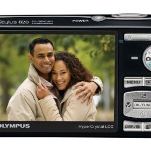 OM SYSTEM OLYMPUS Stylus 820 8MP Digital Camera with 5x Optical Zoom (Black)