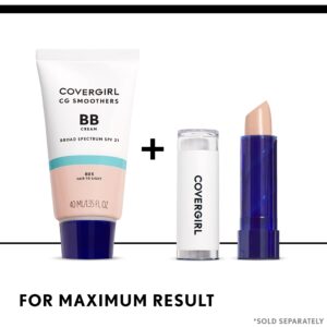 COVERGIRL Smoothers Lightweight BB Cream, Fair to Light 805, 1.35 oz (Packaging May Vary) Lightweight Hydrating 10-In-1 Skin Enhancer with SPF 21 UV Protection