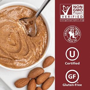 Justin's Classic Almond Butter, Only Two Ingredients, No Stir, Gluten-free, Non-GMO, Keto-friendly, Responsibly Sourced, 16 Ounce Jar, Pack of 1