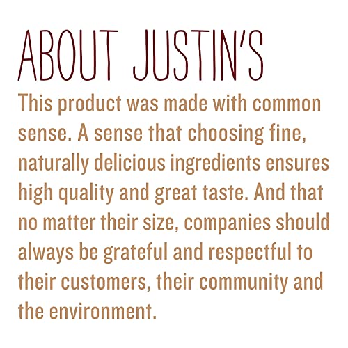 Justin's Classic Almond Butter, Only Two Ingredients, No Stir, Gluten-free, Non-GMO, Keto-friendly, Responsibly Sourced, 16 Ounce Jar, Pack of 1