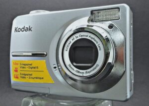 kodak easyshare c513 5mp zoom digital camera - silver