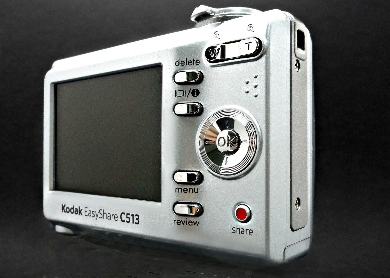 Kodak EasyShare C513 5MP Zoom Digital Camera - Silver