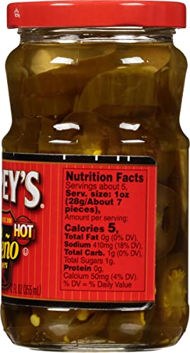 Trappey's Sliced Jalapeno Peppers, 12 Ounce