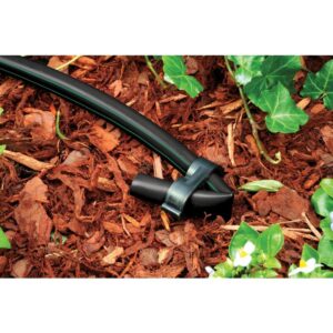 Rain Bird T63-050 Drip Irrigation 1/2" (0.634" OD) Blank Distribution Tubing, 50' Roll, Black