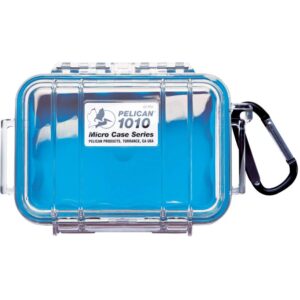 pelican 1010 micro case (blue/clear)