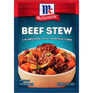 mccormick, beef stew seasoning mix, 1.5 oz