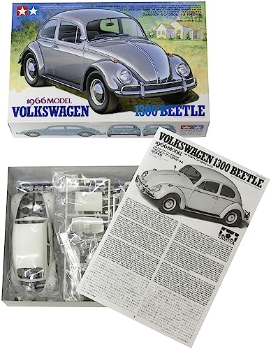 Tamiya 24136 1/24 Volkswagen 1300 Beetle 1966 Plastic Model Kit