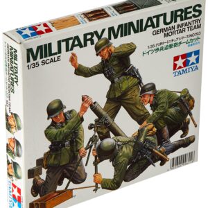 Tamiya 1:35 German Infantry Mortar Team (Japan Import)