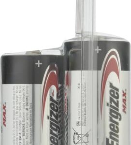 Energizer D Batteries, Premium D Cell Batteries Alkaline, 4 Count