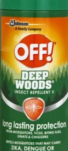 OFF! Deep Woods Insect Repellent Aerosol, Bug Spray with Long Lasting Protection from Mosquitoes, 6 oz