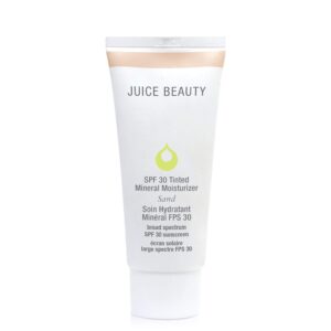 Juice Beauty SPF 30 Tinted Mineral Moisturizer - Sand | BB Cream with Broad Spectrum SPF 30, Zinc, and Antioxidant-Rich Formula- 2 fl oz