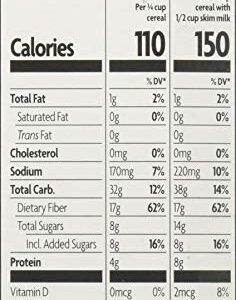 Nature's Path Organic Smart Bran Cereal, 10.6 Ounce, Non-GMO, 17g Fiber, 4g Protein