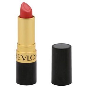 revlon super lustrous lipstick with vitamin e and avocado oil, pearl lipstick in pink, 425 softsilver red, 0.15 oz