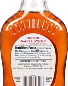 Maple Grove Farms Pure Maple Syrup, 12.5 Oz