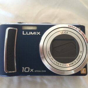 Panasonic Lumix DMC-TZ5A 9.1MP Digital Camera with 10x Wide Angle MEGA Optical Image Stabilized Zoom (Blue)