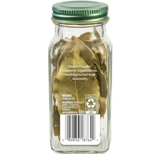 Simply Organic Bay Leaf, Certified Organic | 0.14 oz | Laurus nobilis