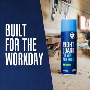 Right Guard Sport Antiperspirant & Deodorant Spray | 4-in-1 Protection Spray Deodorant For Men | Blocks Sweat | 48-Hour Odor Control | Fresh Scent, 6 oz.