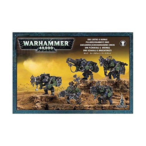 Games Workshop 99120103014" Warhammer 40K Ork Lootas and Burnas 2008 Action Figure