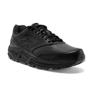 Brooks Womens Addiction Walker Walking Shoe - Black - 2E - 10.0