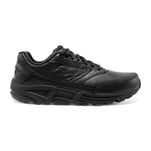 Brooks Womens Addiction Walker Walking Shoe - Black - 2E - 10.0