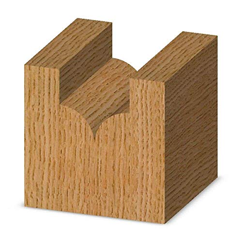 Whiteside Router Bits 1570 Point Cutting Round Over Bit with 3/16-Inch Radius 3/8-Inch Cutting Diameter and 3/8-Inch Cutting Length