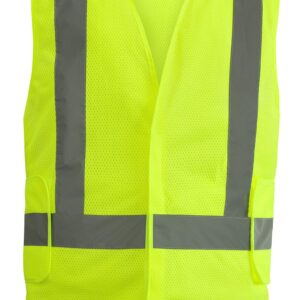 NYOrtho Reflective Vest For Walking - Highly Visible & Breathable Mesh Safety Vest Reflective -Lightweigh - Sweat-Free - ANSI/ISEA Class 3