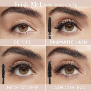 Trish McEvoy Lash Curling Mascara, Jet Black, 18 oz/5 g