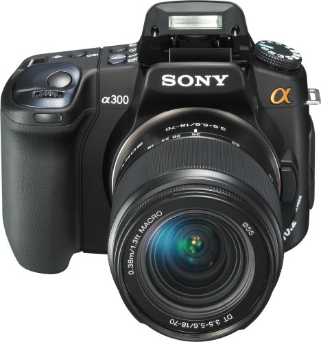 Sony Alpha DSLRA300K 10.2MP Digital SLR Camera with Super SteadyShot Image Stabilization with DT 18-70mm f/3.5-5.6 Zoom Lens (Discontinued by Manufacturer)