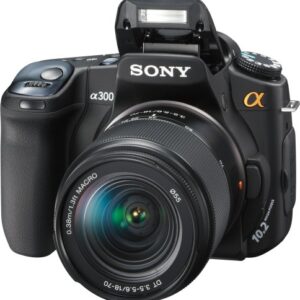 Sony Alpha DSLRA300K 10.2MP Digital SLR Camera with Super SteadyShot Image Stabilization with DT 18-70mm f/3.5-5.6 Zoom Lens (Discontinued by Manufacturer)