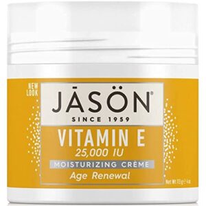 jason moisturizing crème, vitamin e 25,000 age renewal, 4 oz