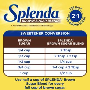 SPLENDA Brown Sugar Blend for Baking, 1 Pound Bag