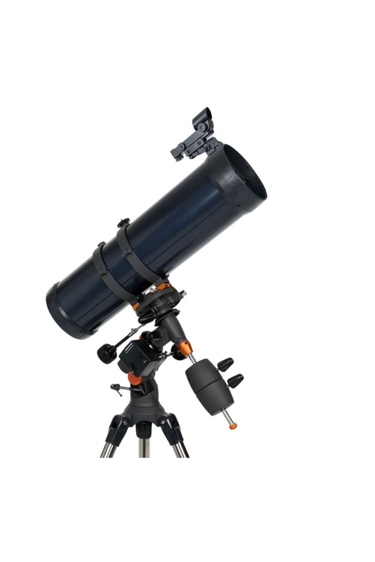 Celestron - AstroMaster 130EQ-MD Newtonian Telescope - Reflector Telescope for Beginners - Fully-Coated Glass Optics - Adjustable-Height Tripod - Bonus Astronomy Software Package