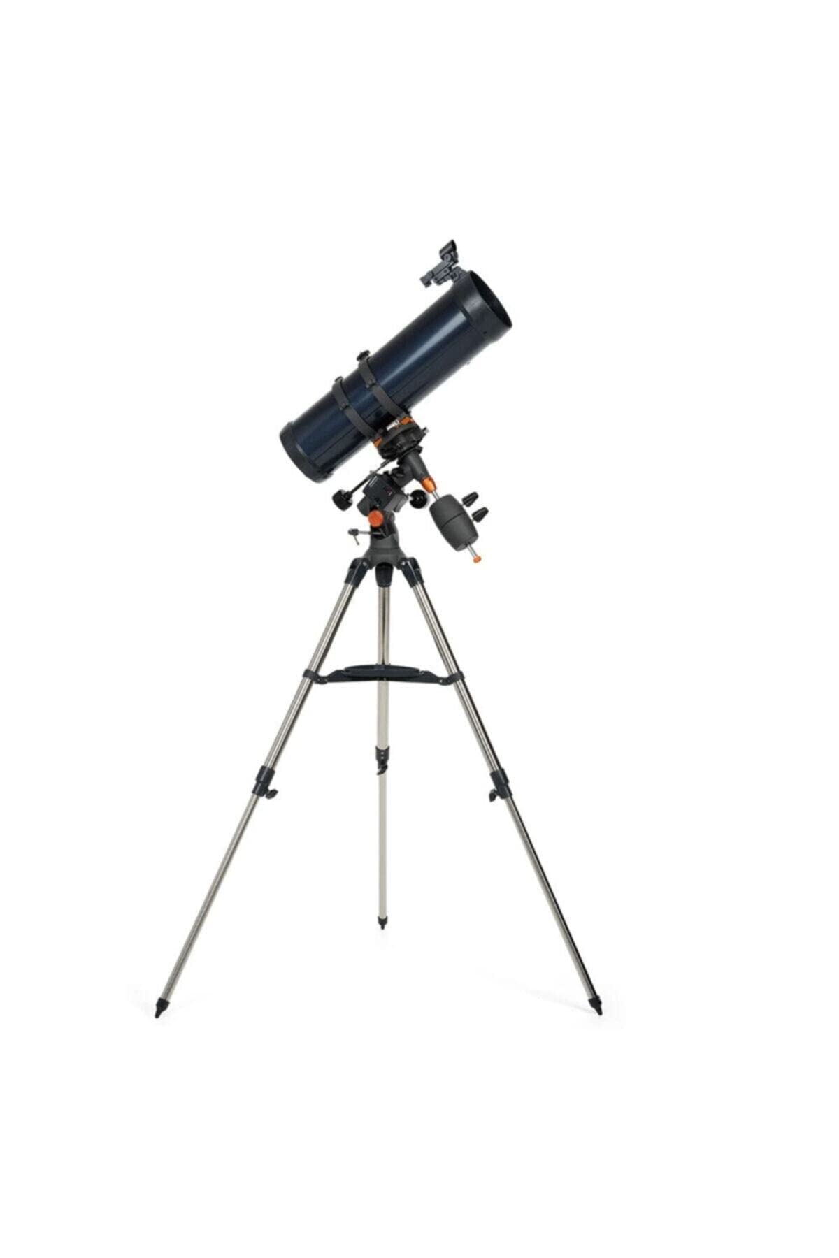 Celestron - AstroMaster 130EQ-MD Newtonian Telescope - Reflector Telescope for Beginners - Fully-Coated Glass Optics - Adjustable-Height Tripod - Bonus Astronomy Software Package