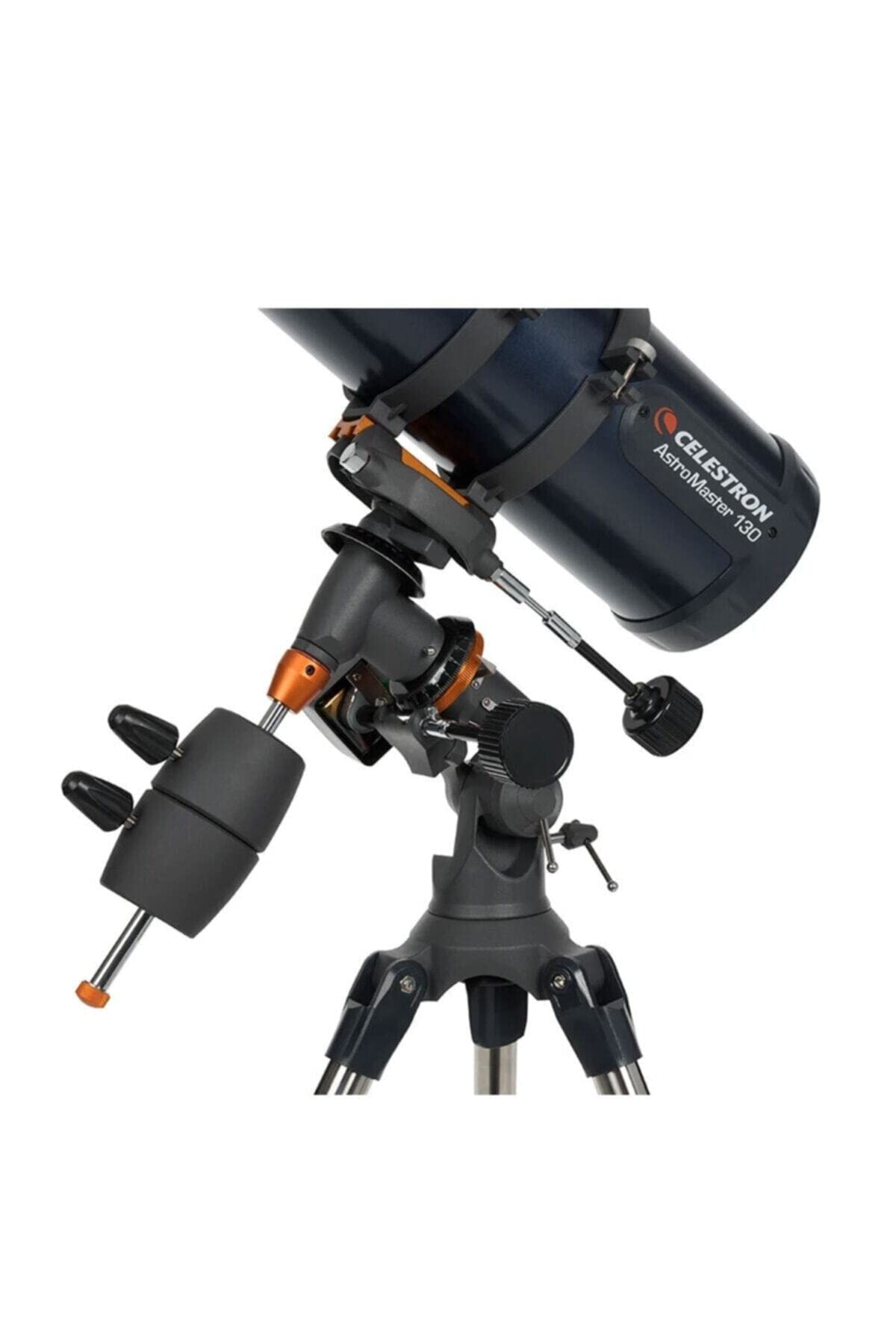 Celestron - AstroMaster 130EQ-MD Newtonian Telescope - Reflector Telescope for Beginners - Fully-Coated Glass Optics - Adjustable-Height Tripod - Bonus Astronomy Software Package