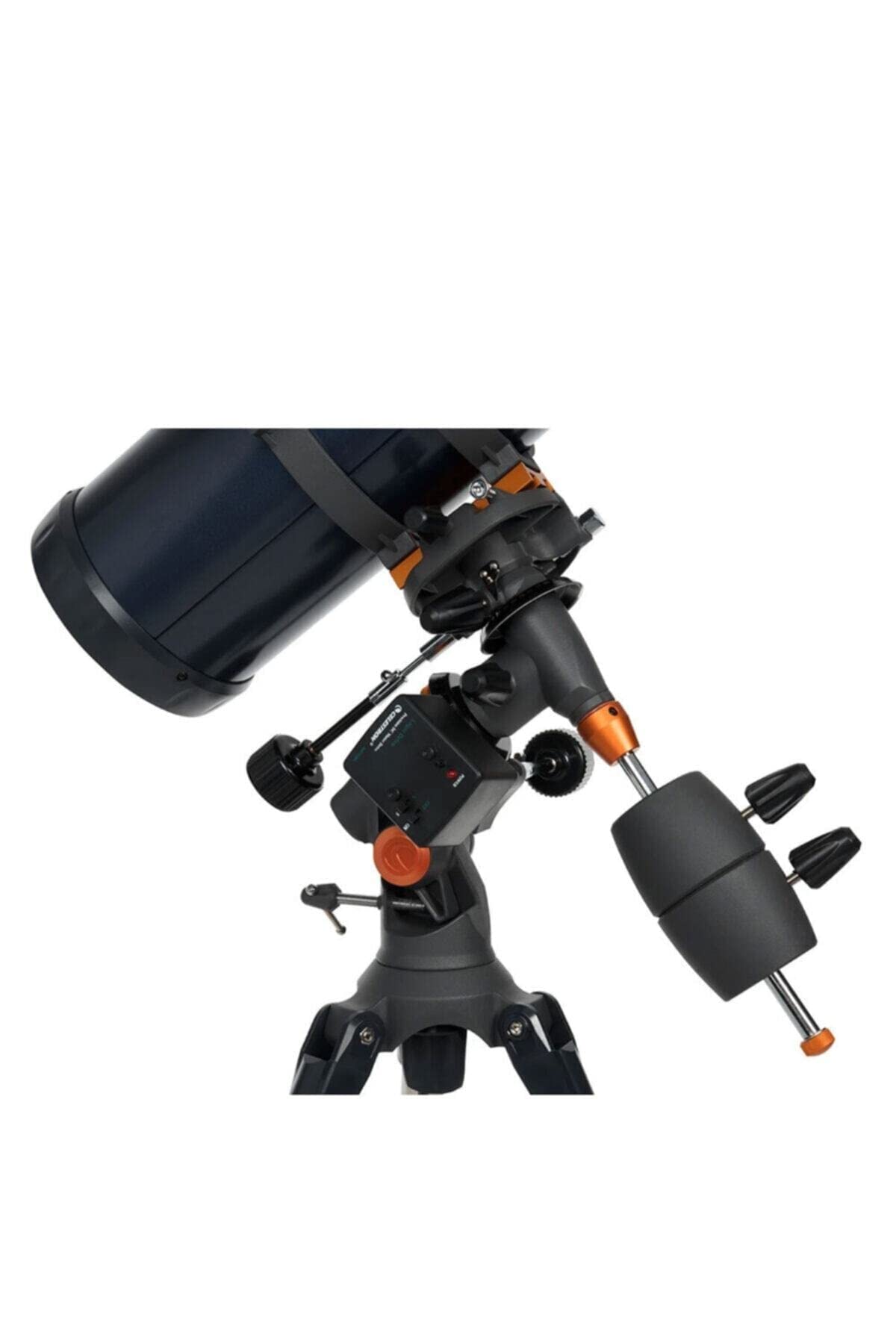 Celestron - AstroMaster 130EQ-MD Newtonian Telescope - Reflector Telescope for Beginners - Fully-Coated Glass Optics - Adjustable-Height Tripod - Bonus Astronomy Software Package