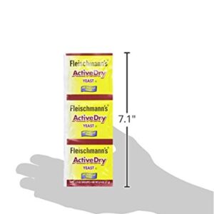 Fleischmann's Active Dry Yeast, 0.25 Ounce (Pack of 3)