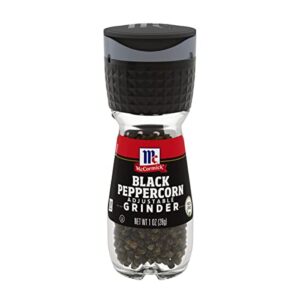 mccormick black peppercorn grinder, 1 oz
