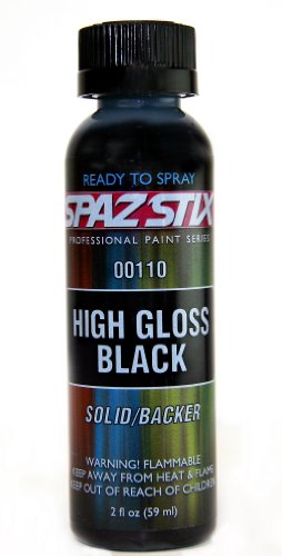 High Gloss Black/Backer Airbrush Paint 2oz