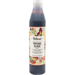 roland foods balsamic vinegar glaze of modena, 12.84 ounce (packaging may vary)