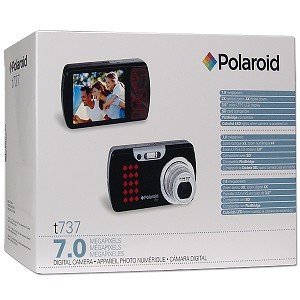 Polaroid T737 7MP 3X Optical/4x Digital Zoom Camera (Black)