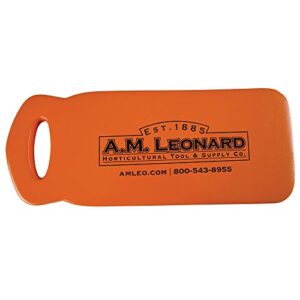 a.m. leonard waterproof kneeling pad with handle, 7 x 16 inches